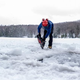 Illustration for article titled We Tested Waterproof Down By Jumping in a Frozen Lake